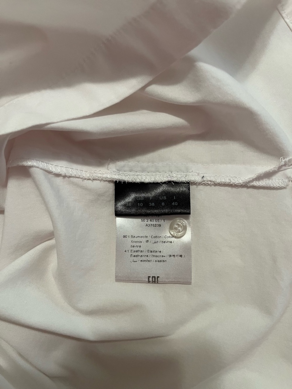 Off-Shoulder Cotton Ruffle Top - Picture 9 of 12